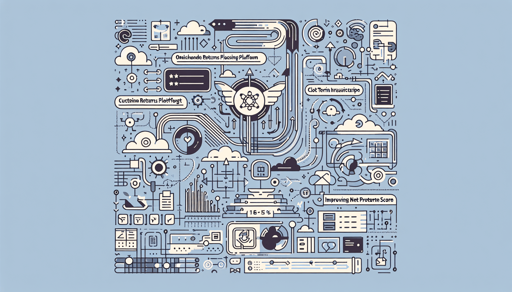 Omnichannel Returns Platform: Cutting Return Processing Time by 55% and Improving Net Promoter Score