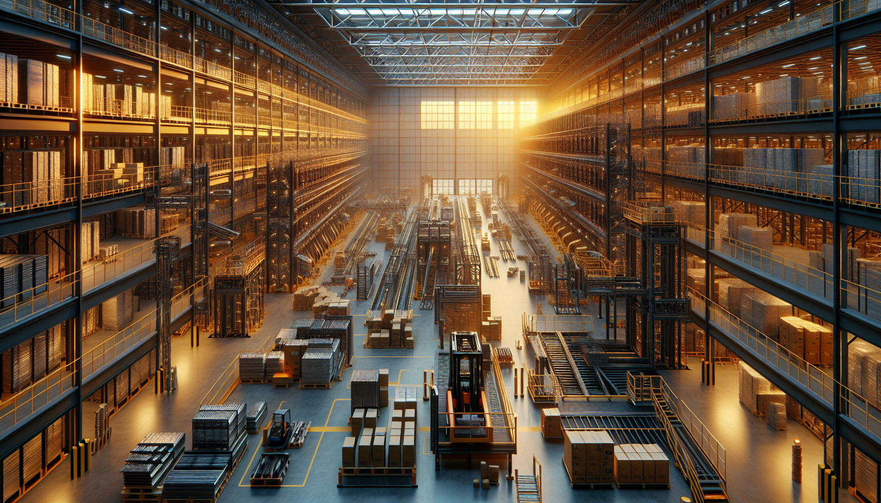 Automated Warehouse BIM: MEP and Racking Coordination for a 500,000 sq ft Distribution Centre