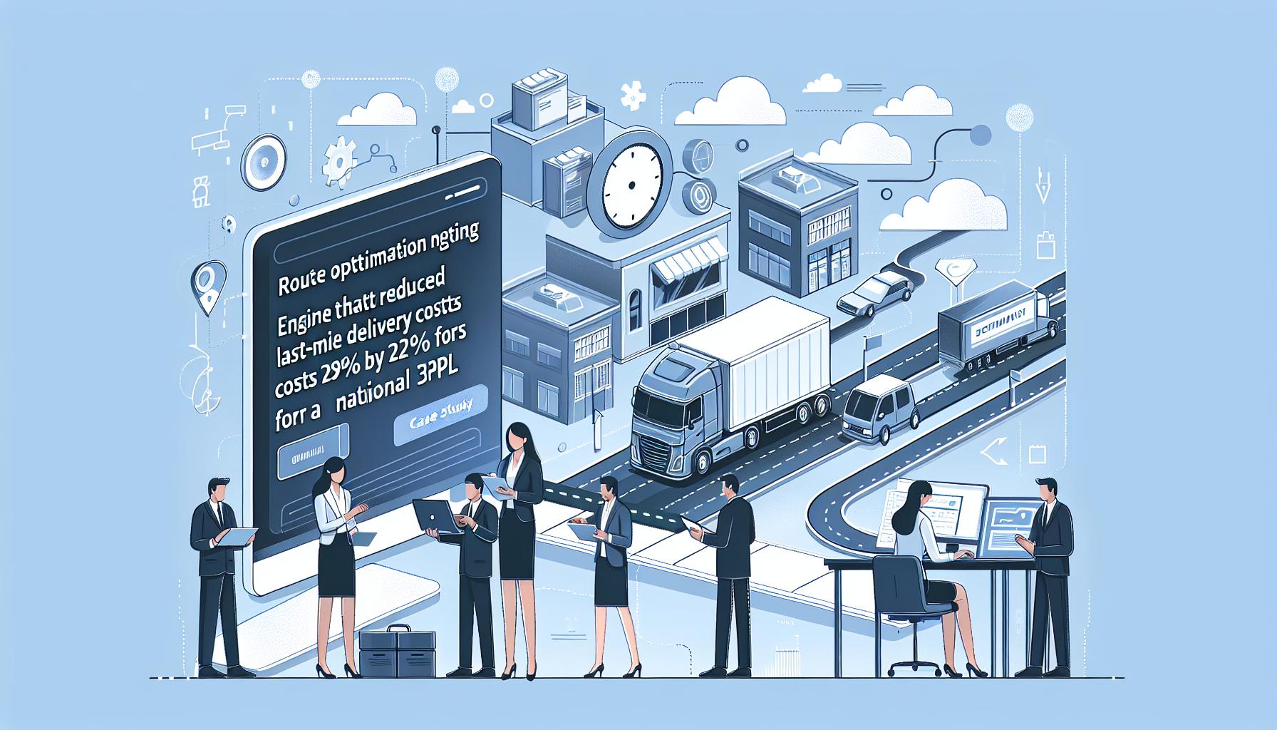 Route Optimisation Engine That Reduced Last-Mile Delivery Costs by 28% for a National 3PL